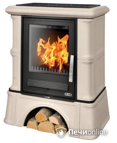 Печь-камин ABX Bavaria EXclusive, кафельный цоколь, ахорн в Щербинке